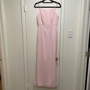 Bella Bridesmaid Parker Rose Cowl Back Dress